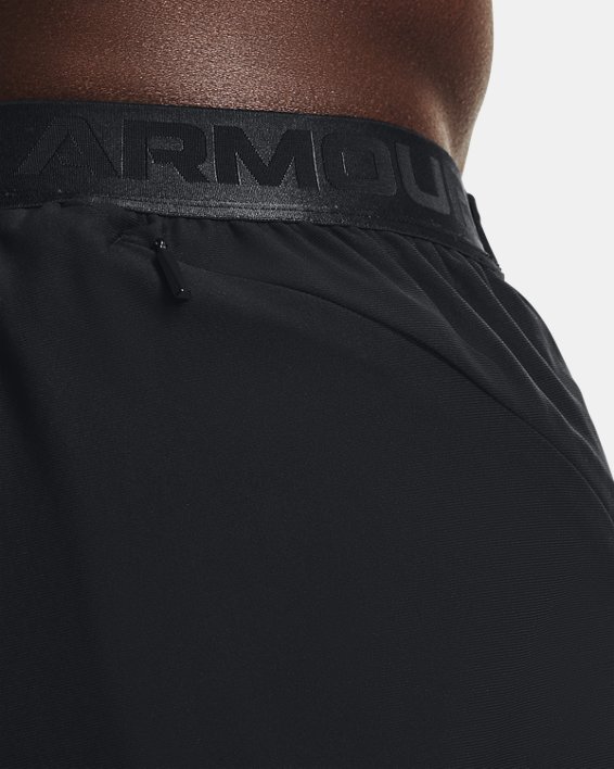 Men's UA Accelerate Pro Pants, Black, pdpMainDesktop image number 3
